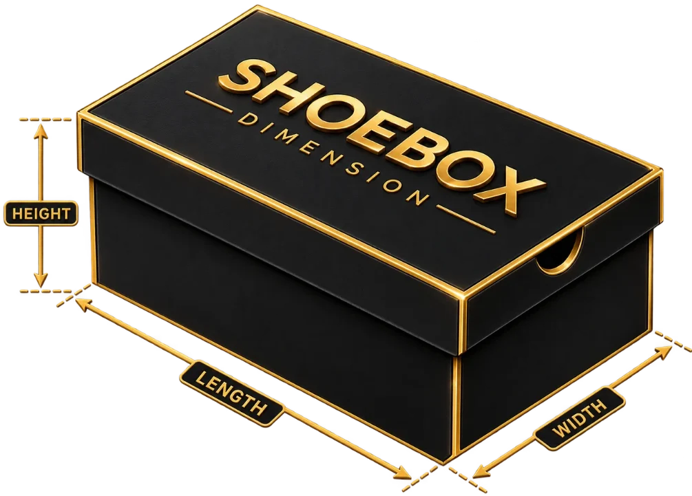 Shoe Box Dimension